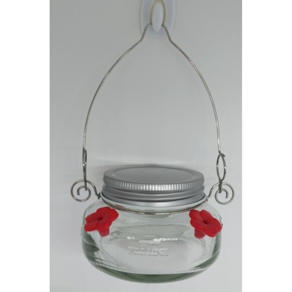 Nature's Way Bird Products Mason Jar Hummingbird Dish Feeder - Picture 6 of 10